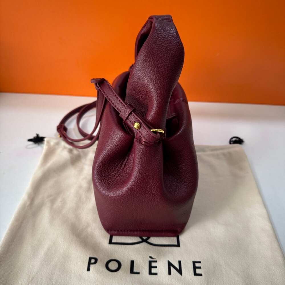Polène Mini Bag in Wine Red - Picture 8 of 10